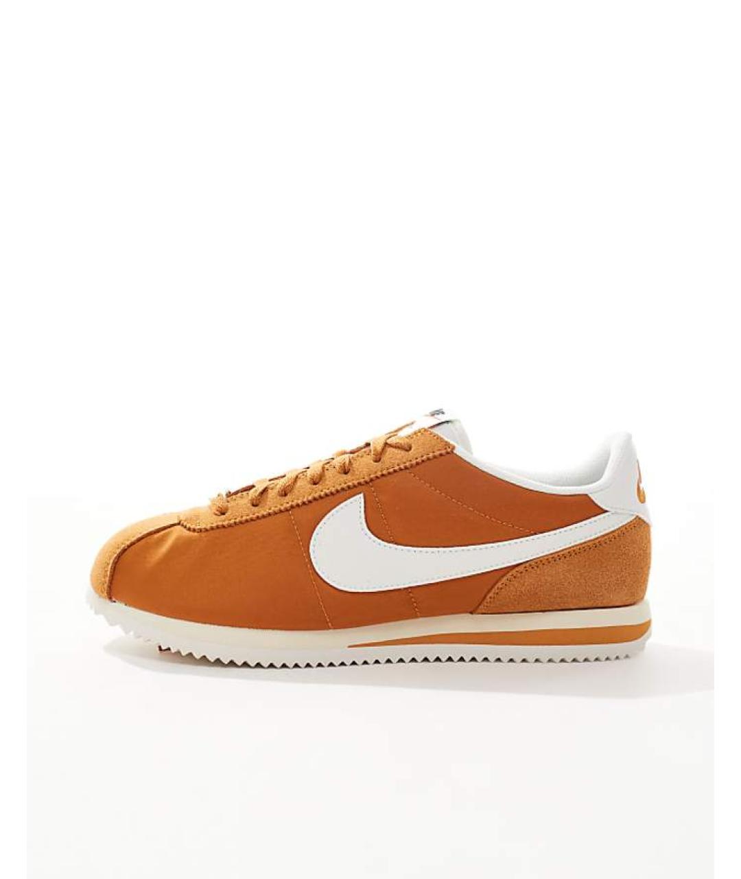 NIKE Оранжевое текстильные низкие кроссовки / кеды, фото 9