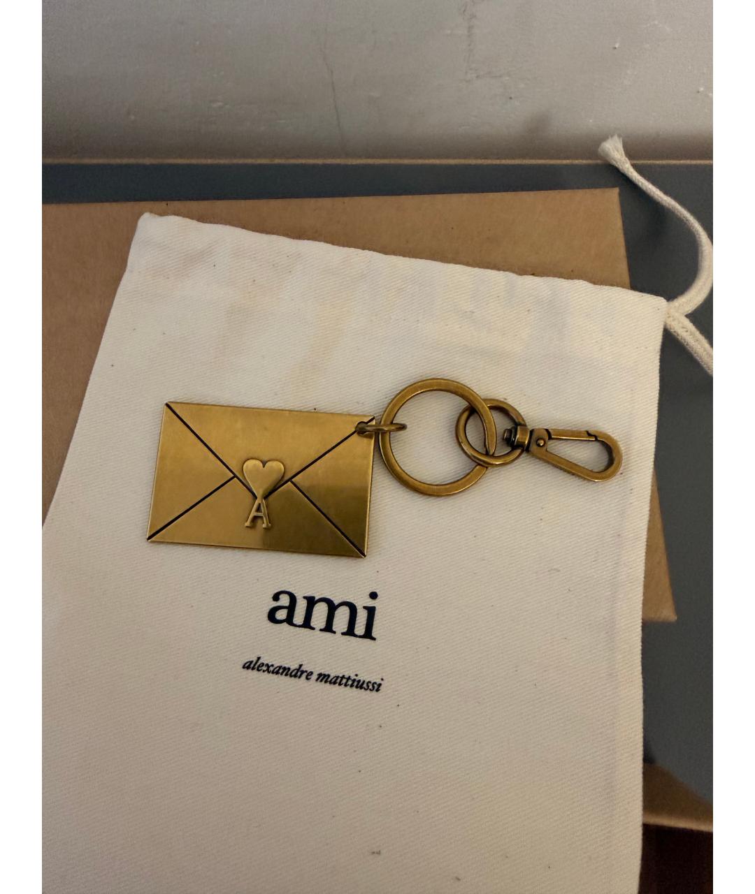Ami Paris Золотой брелок, фото 2