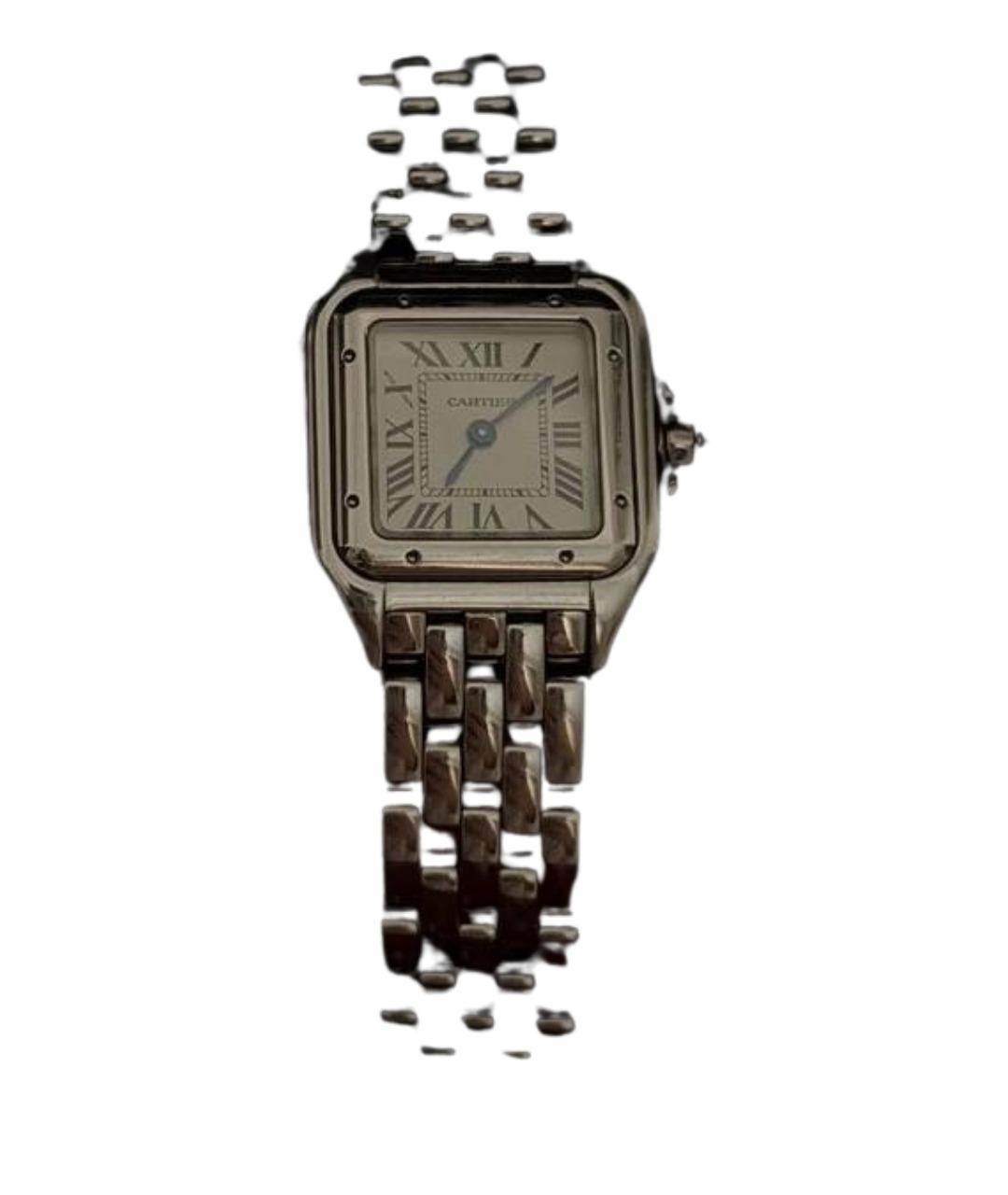 CARTIER Серебряные часы, фото 1
