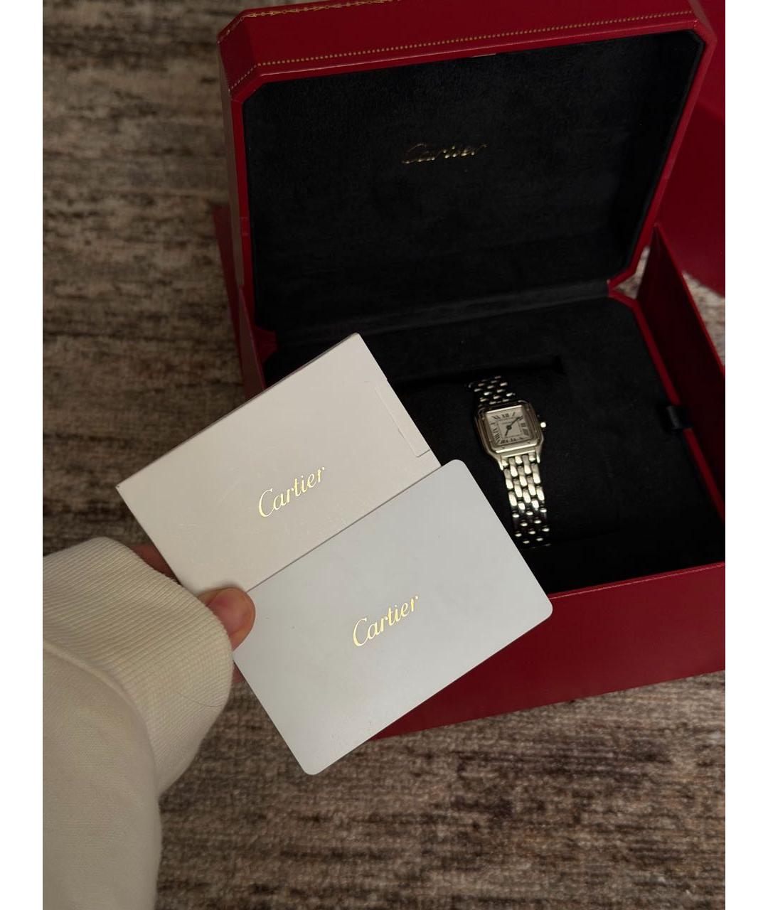 CARTIER Серебряные часы, фото 3