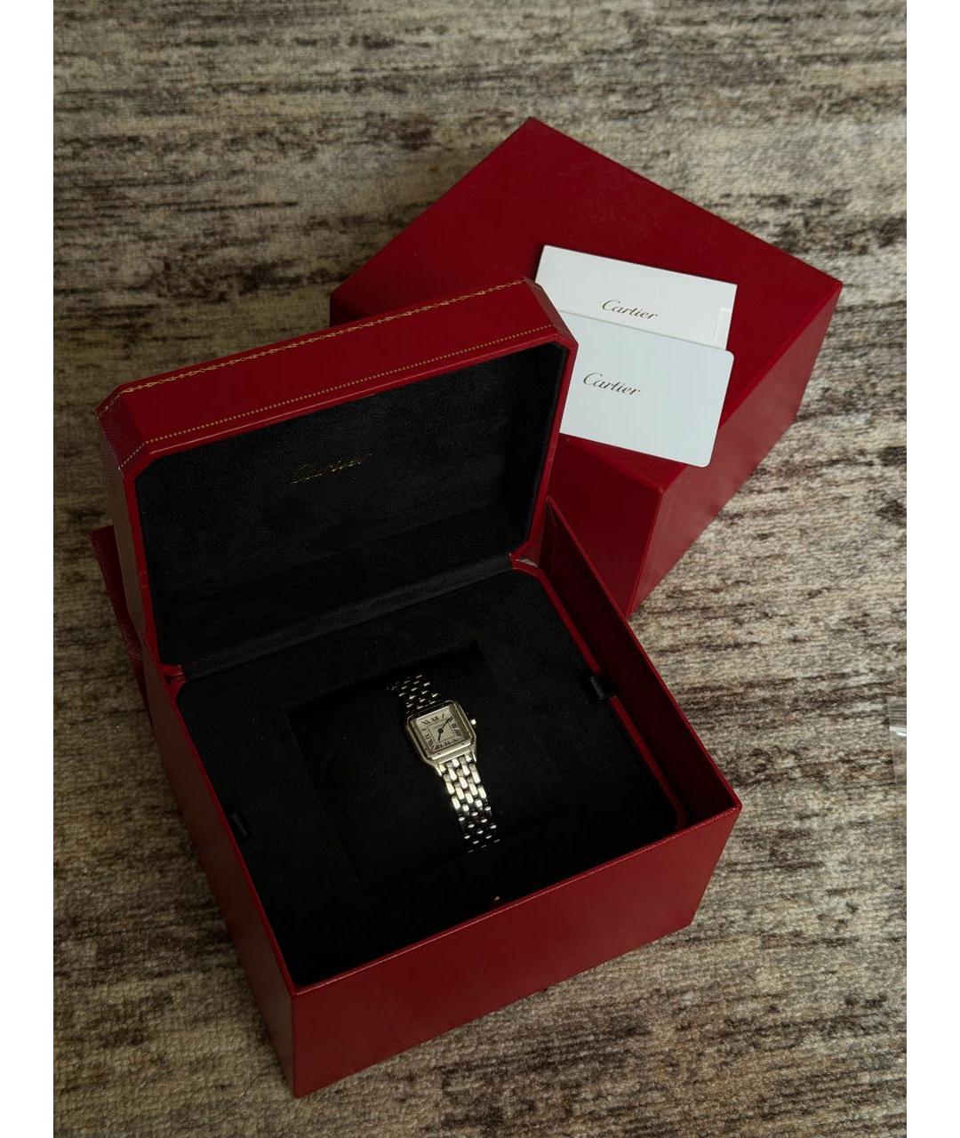 CARTIER Серебряные часы, фото 2