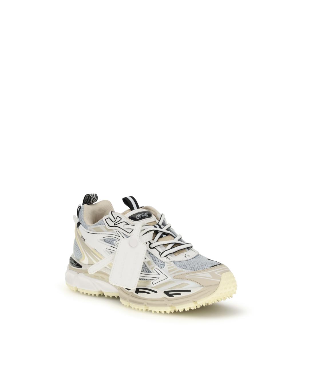 OFF-WHITE Серые текстильные кроссовки, фото 2