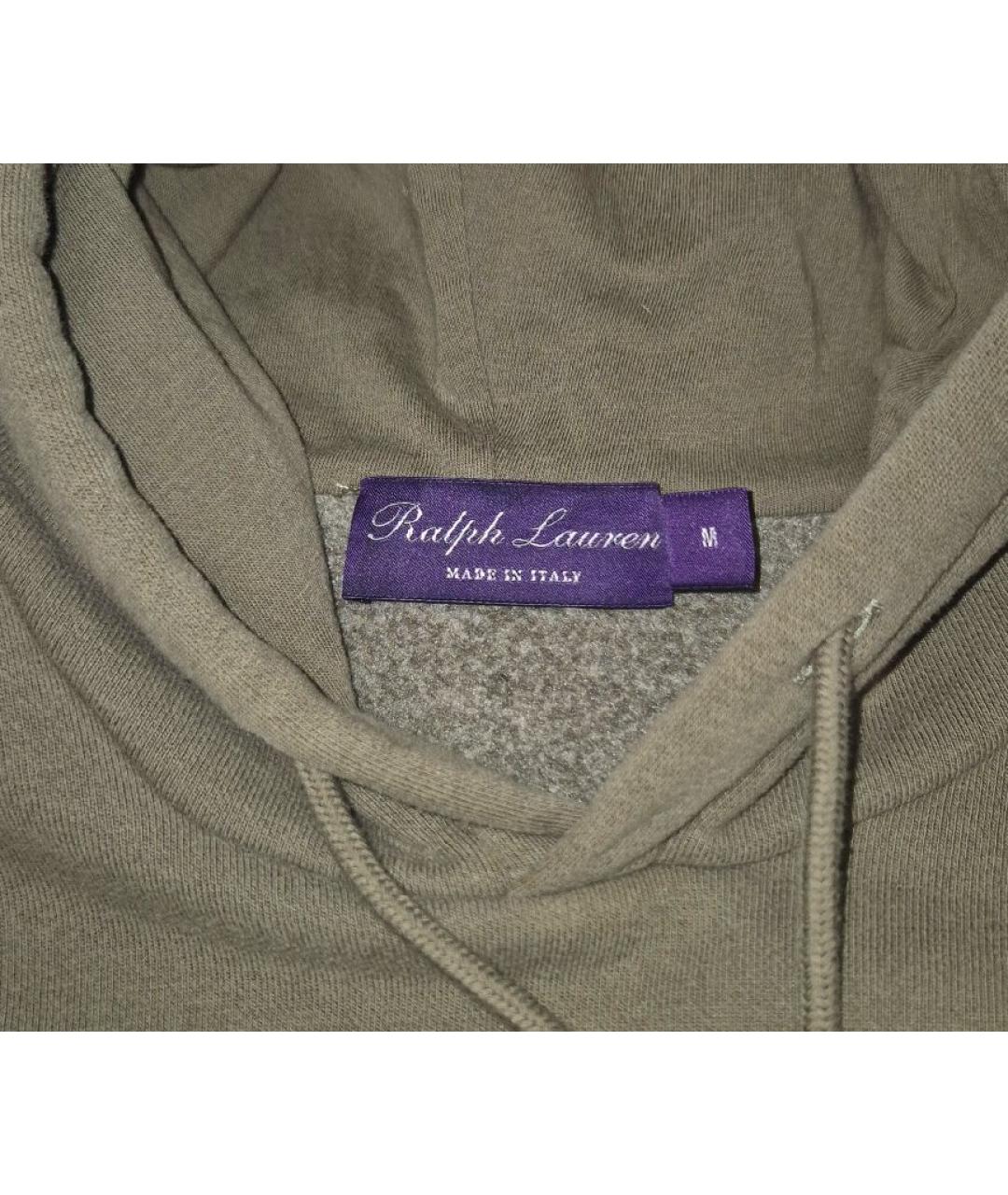 RALPH LAUREN PURPLE LABEL Хаки хлопковый спортивный костюм, фото 3