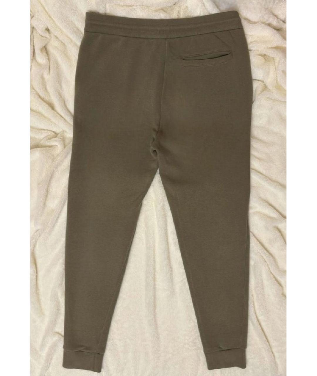 RALPH LAUREN PURPLE LABEL Хаки хлопковый спортивный костюм, фото 7