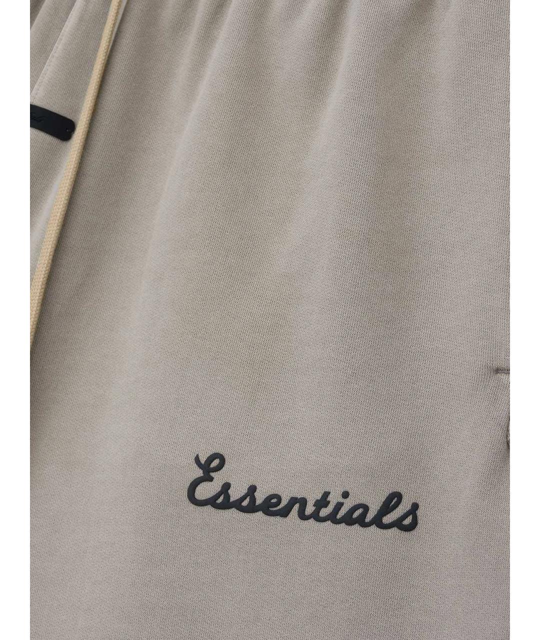 FEAR OF GOD ESSENTIALS Бежевые хлопковые шорты, фото 2