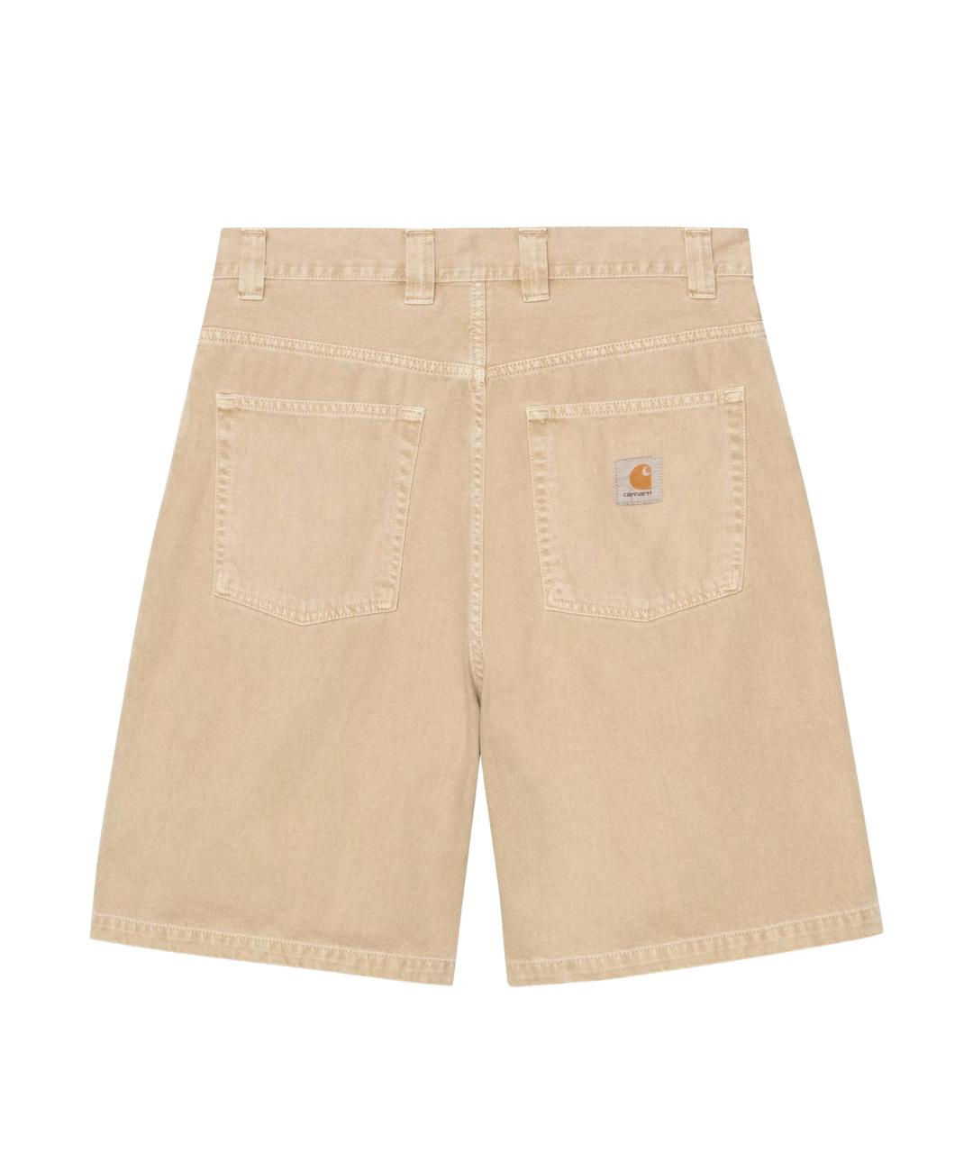 CARHARTT WIP Бежевые хлопковые шорты, фото 3