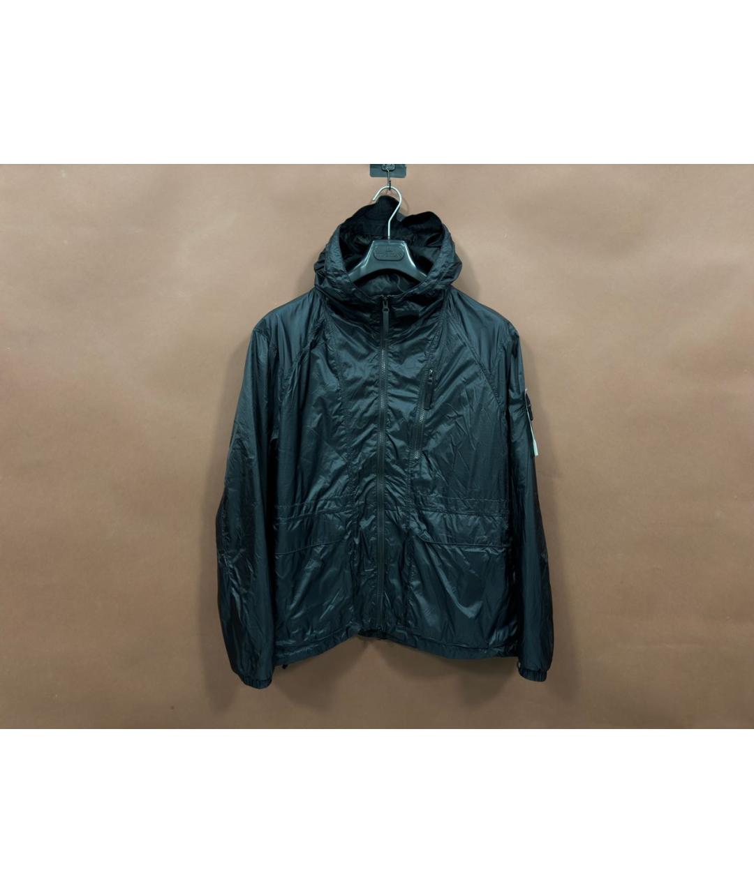 STONE ISLAND Темно-синяя полиамидовая куртка, фото 9