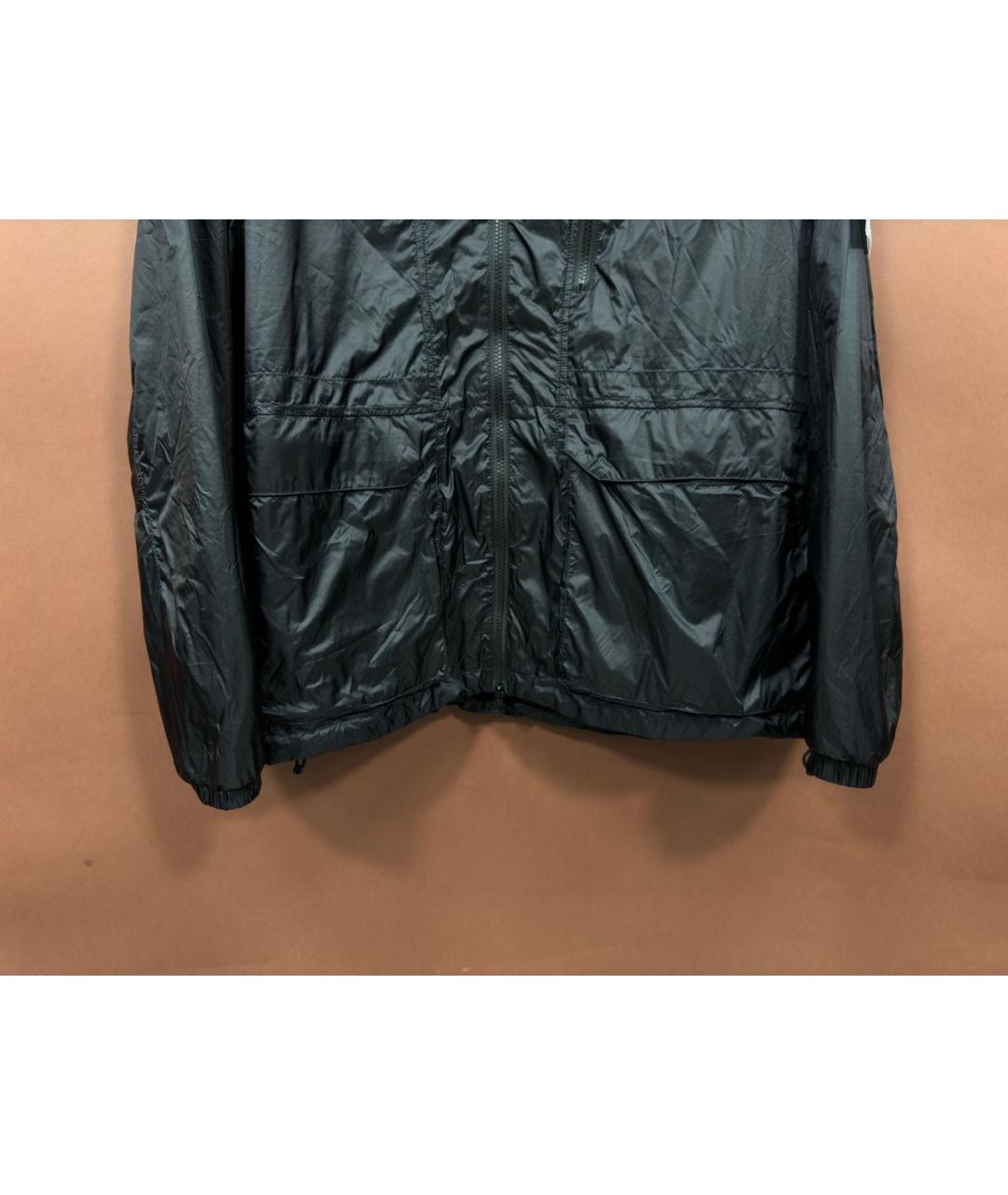 STONE ISLAND Темно-синяя полиамидовая куртка, фото 4