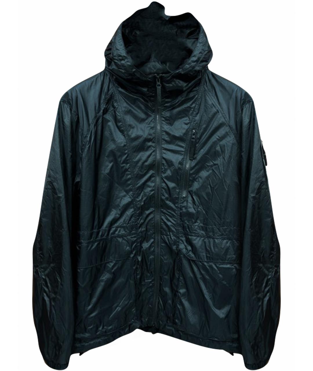 STONE ISLAND Темно-синяя полиамидовая куртка, фото 1