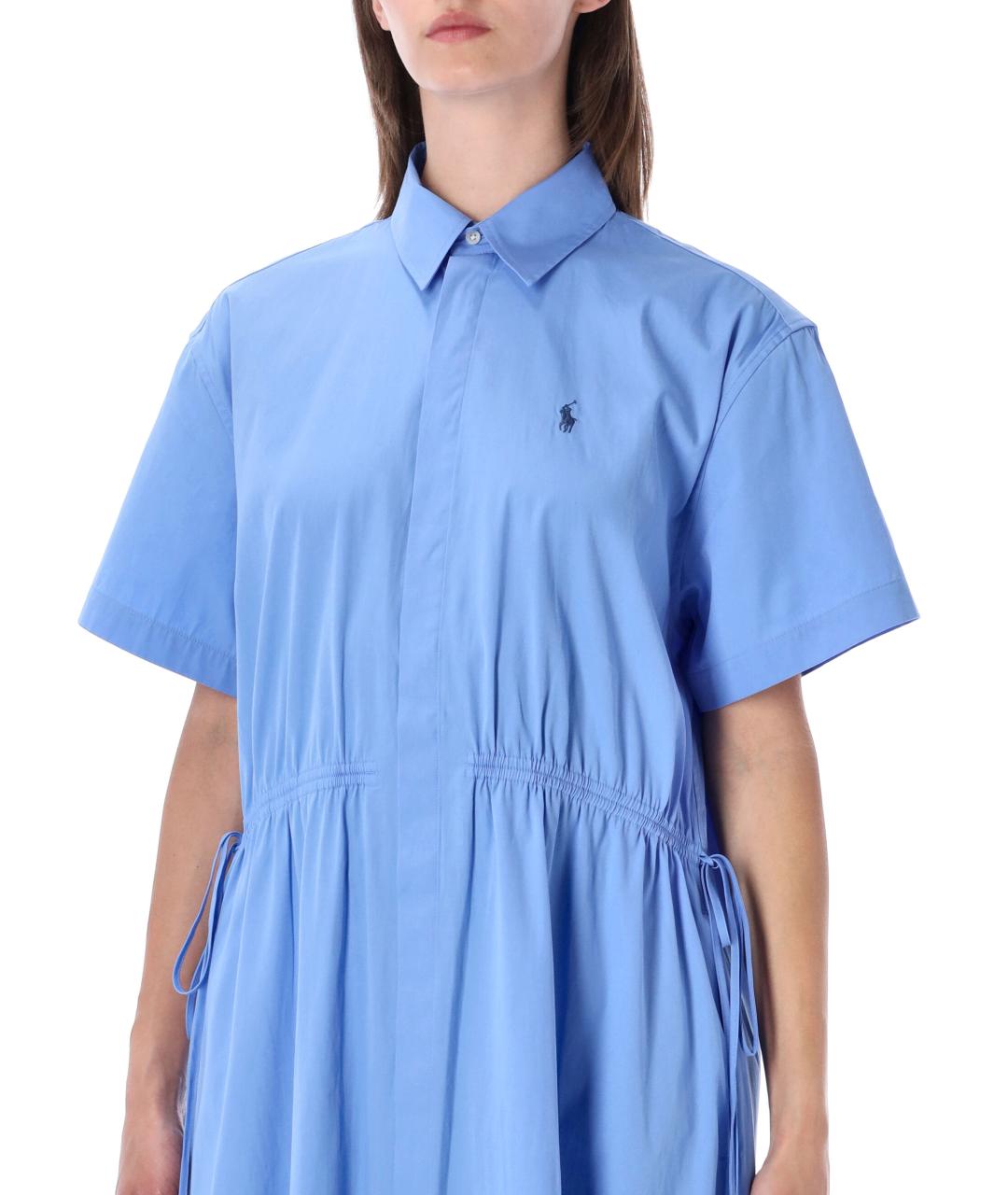 POLO RALPH LAUREN Хлопковое повседневное платье, фото 3