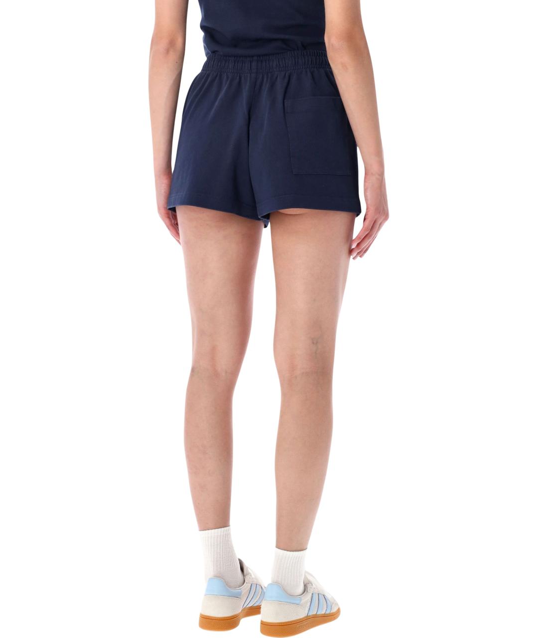 SPORTY AND RICH Синие хлопковые шорты, фото 2