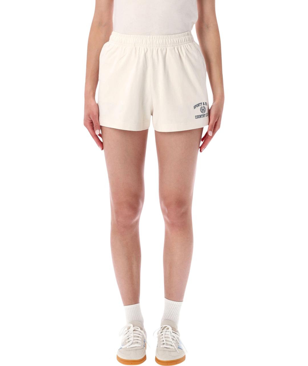 SPORTY AND RICH Мульти хлопковые шорты, фото 1