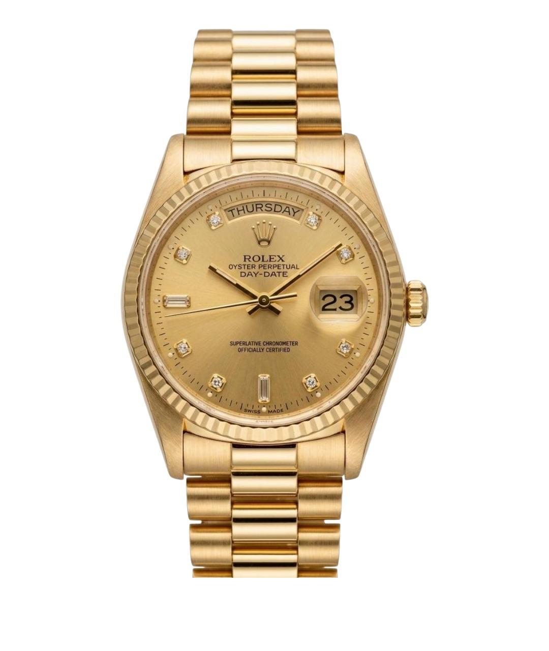 ROLEX Золотые часы из желтого золота, фото 1