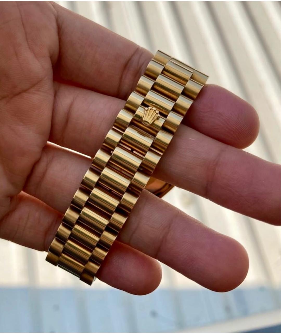 ROLEX Золотые часы из желтого золота, фото 6