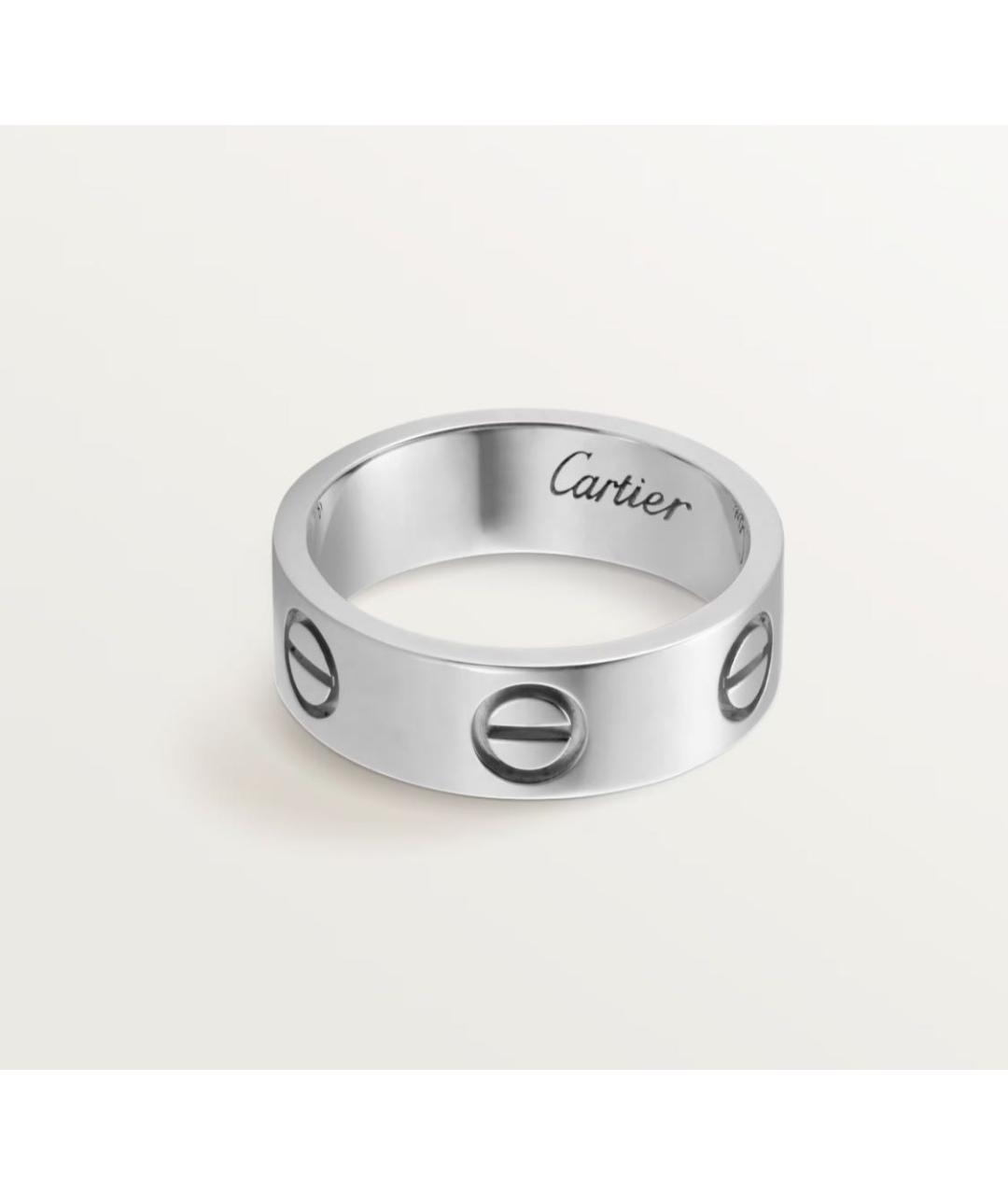 CARTIER Серебряное кольцо из белого золота, фото 9