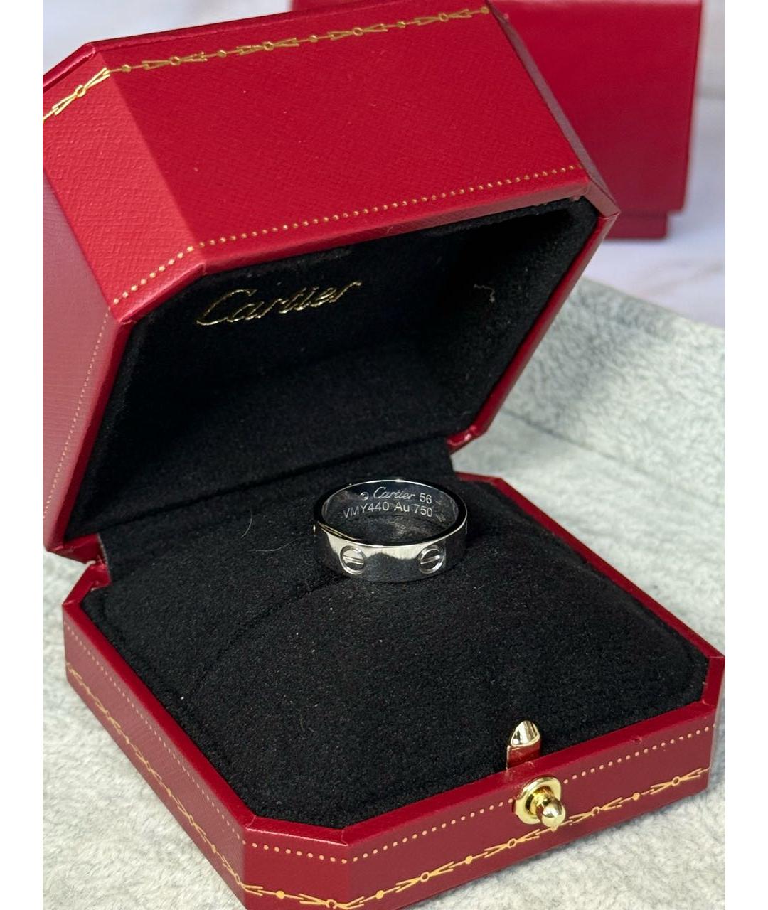 CARTIER Серебряное кольцо из белого золота, фото 2