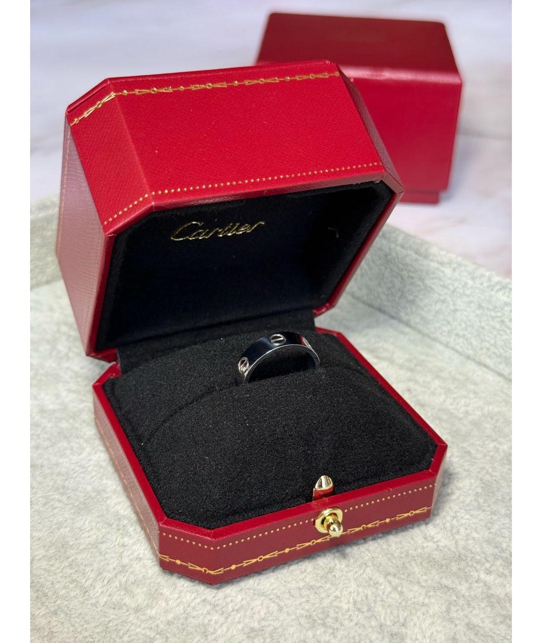 CARTIER Серебряное кольцо из белого золота, фото 5