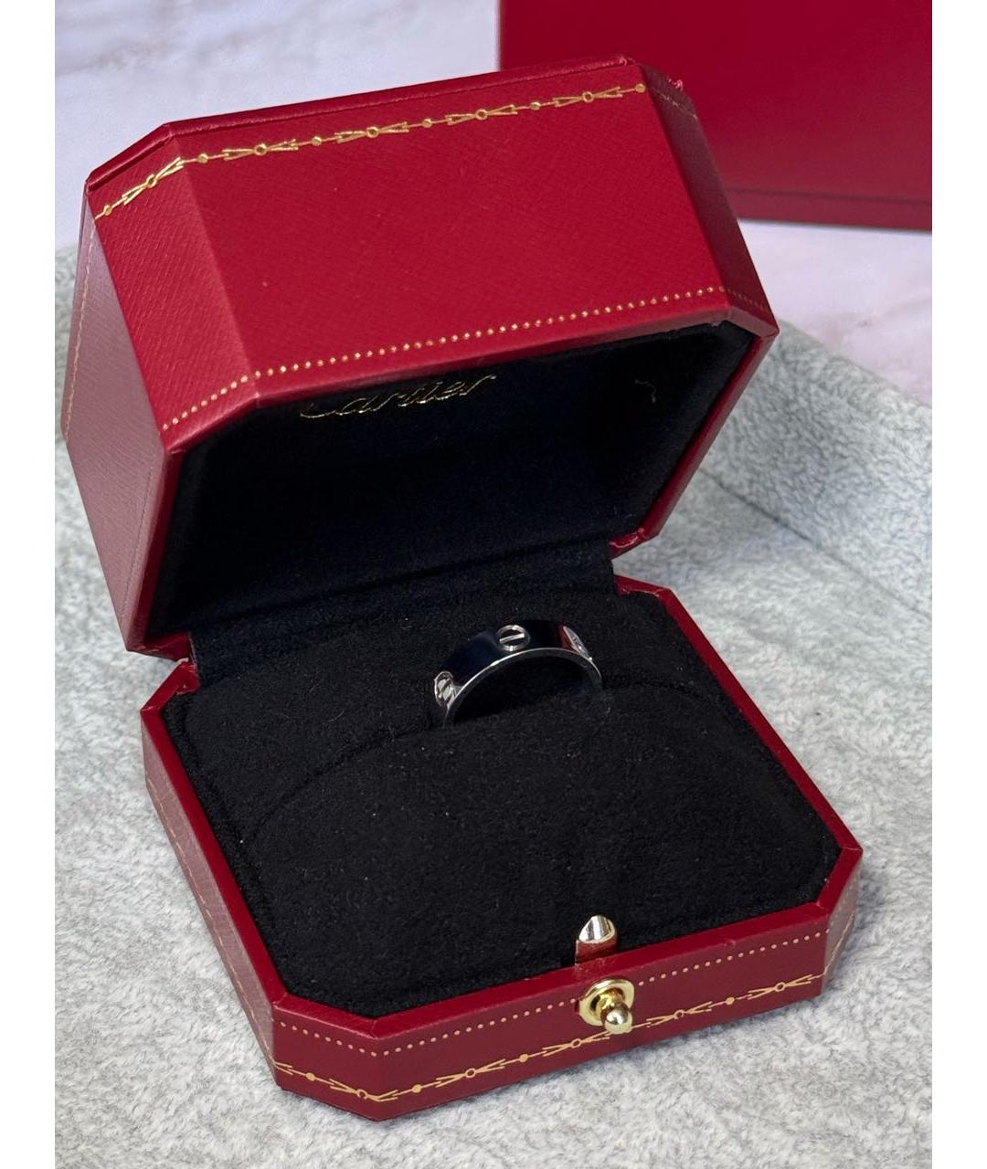 CARTIER Серебряное кольцо из белого золота, фото 3
