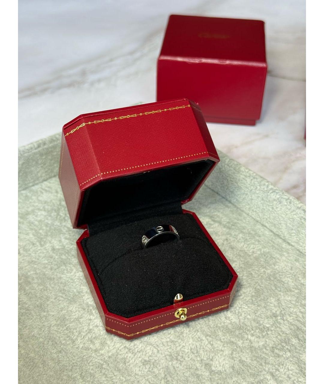 CARTIER Серебряное кольцо из белого золота, фото 4