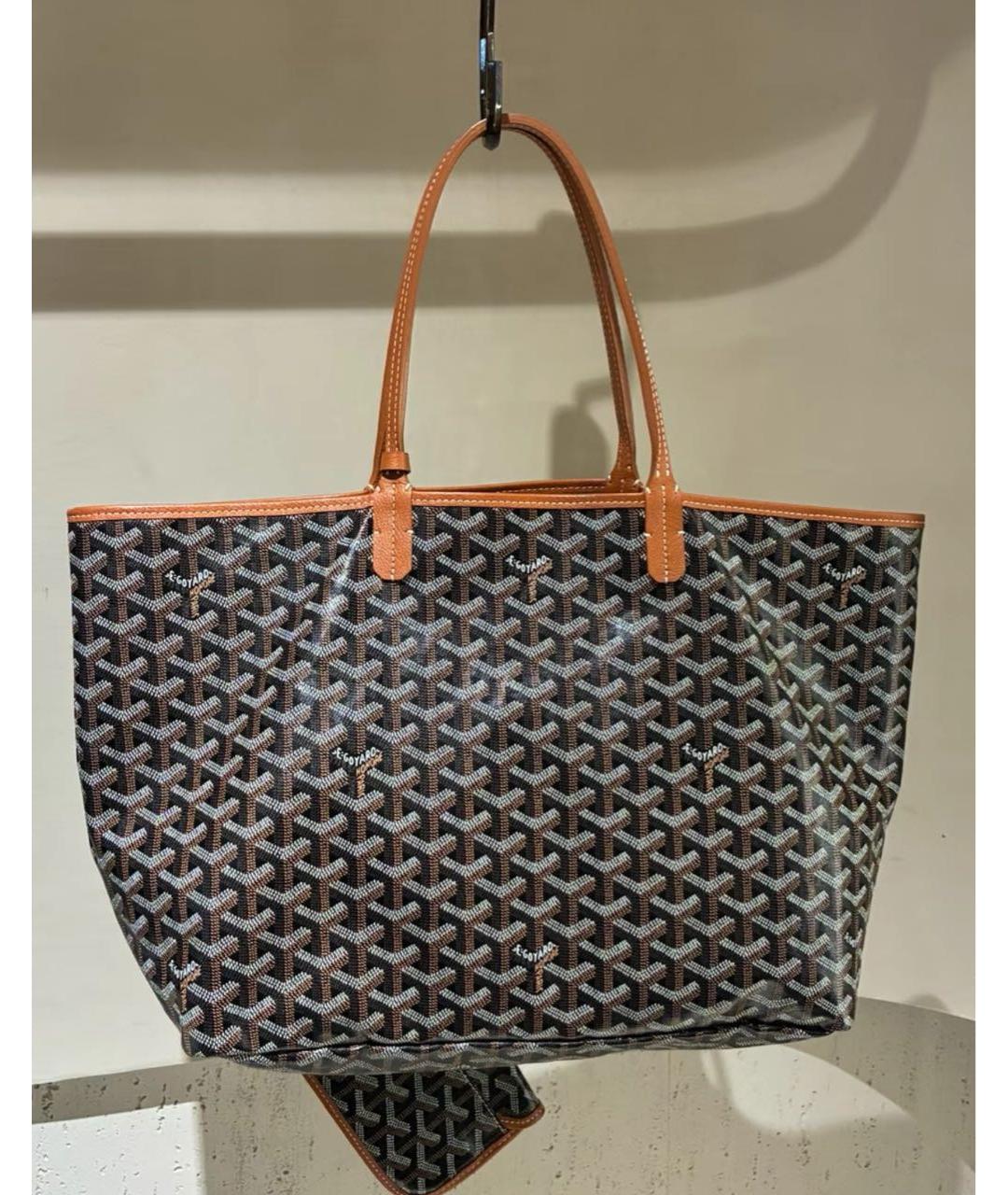 GOYARD Коричневая сумка тоут, фото 2