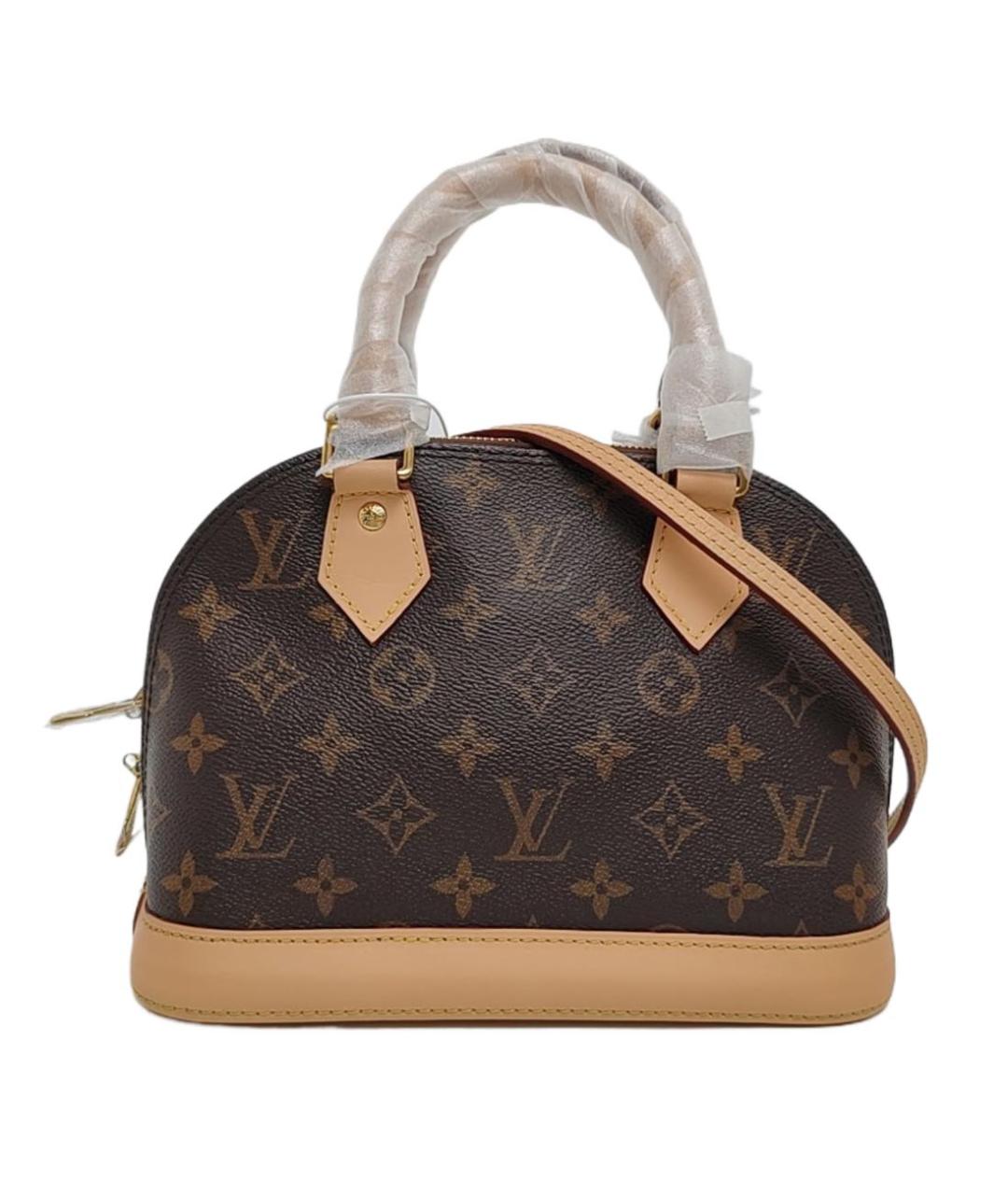 LOUIS VUITTON Коричневая сумка с короткими ручками, фото 9