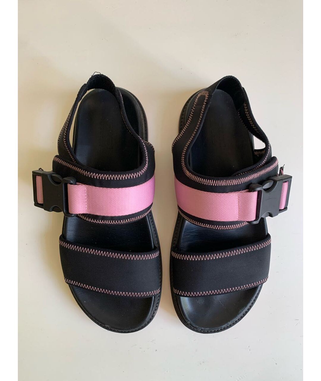 VIC MATIE Розовые кожаные сандалии, фото 2