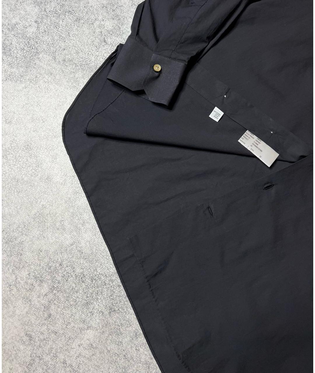 KITON Черная хлопковая кэжуал рубашка, фото 6