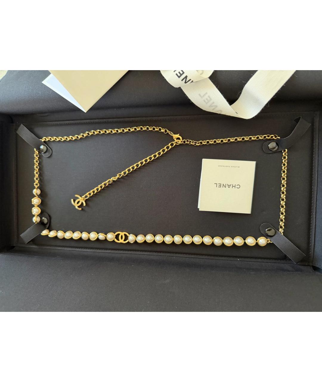 CHANEL Золотой ремень, фото 6