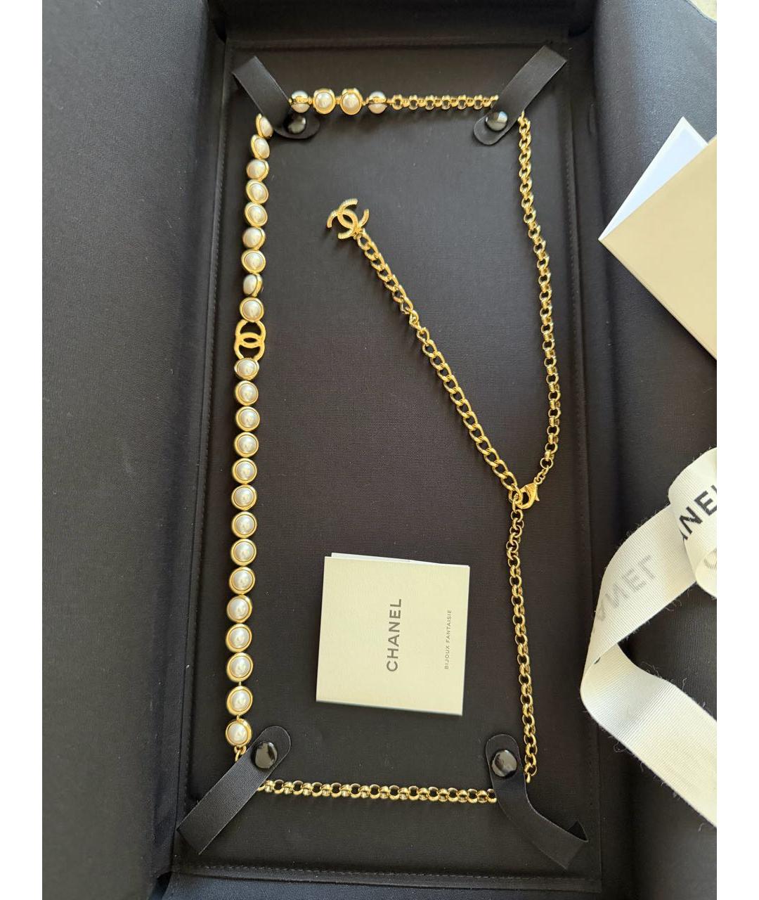 CHANEL Золотой ремень, фото 2