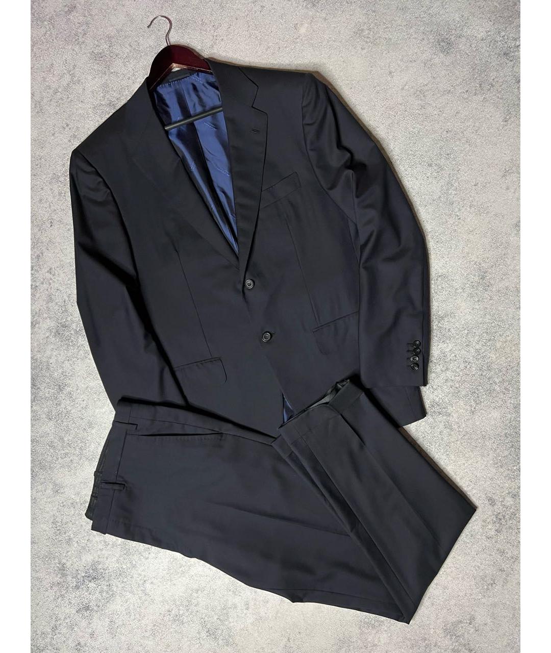 KITON Черный классический костюм, фото 3
