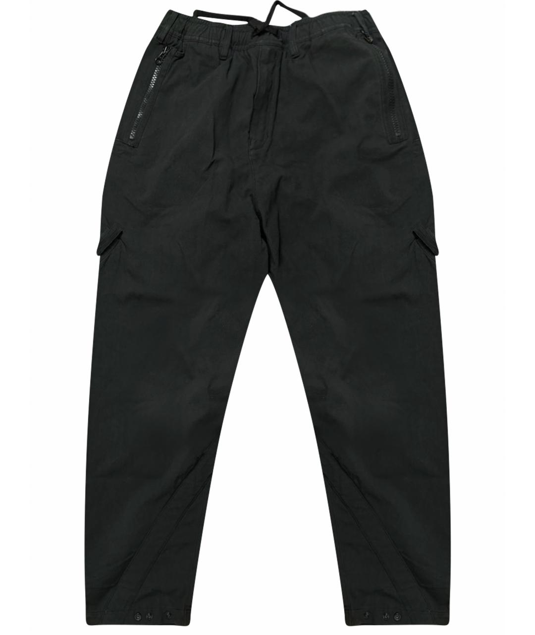 STONE ISLAND SHADOW PROJECT Черные хлопковые повседневные брюки, фото 1