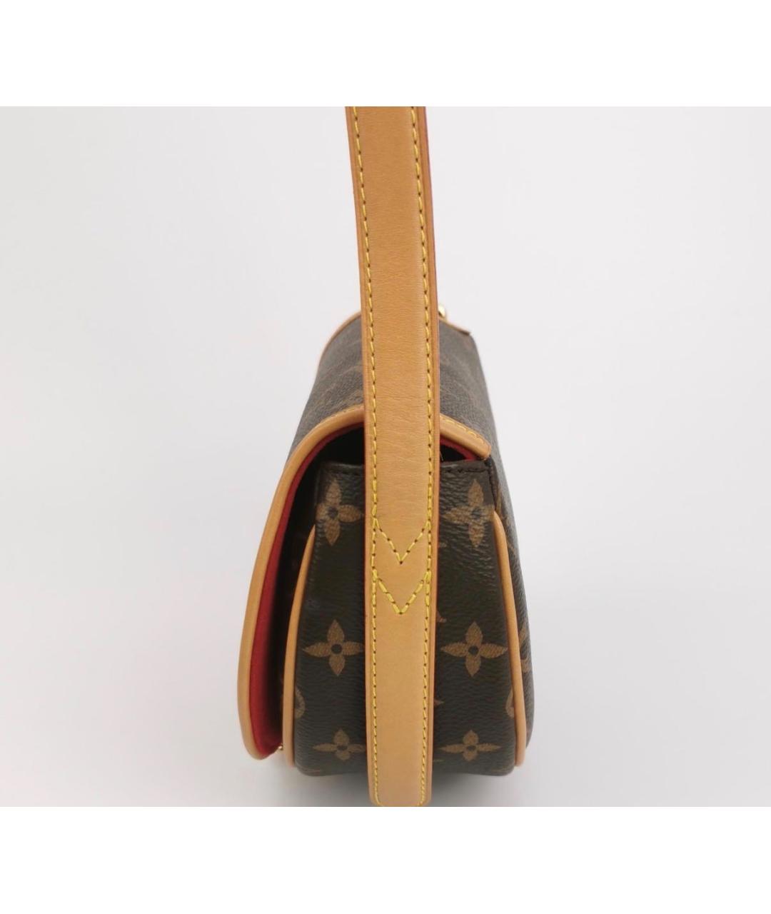 LOUIS VUITTON Коричневая сумка через плечо, фото 2
