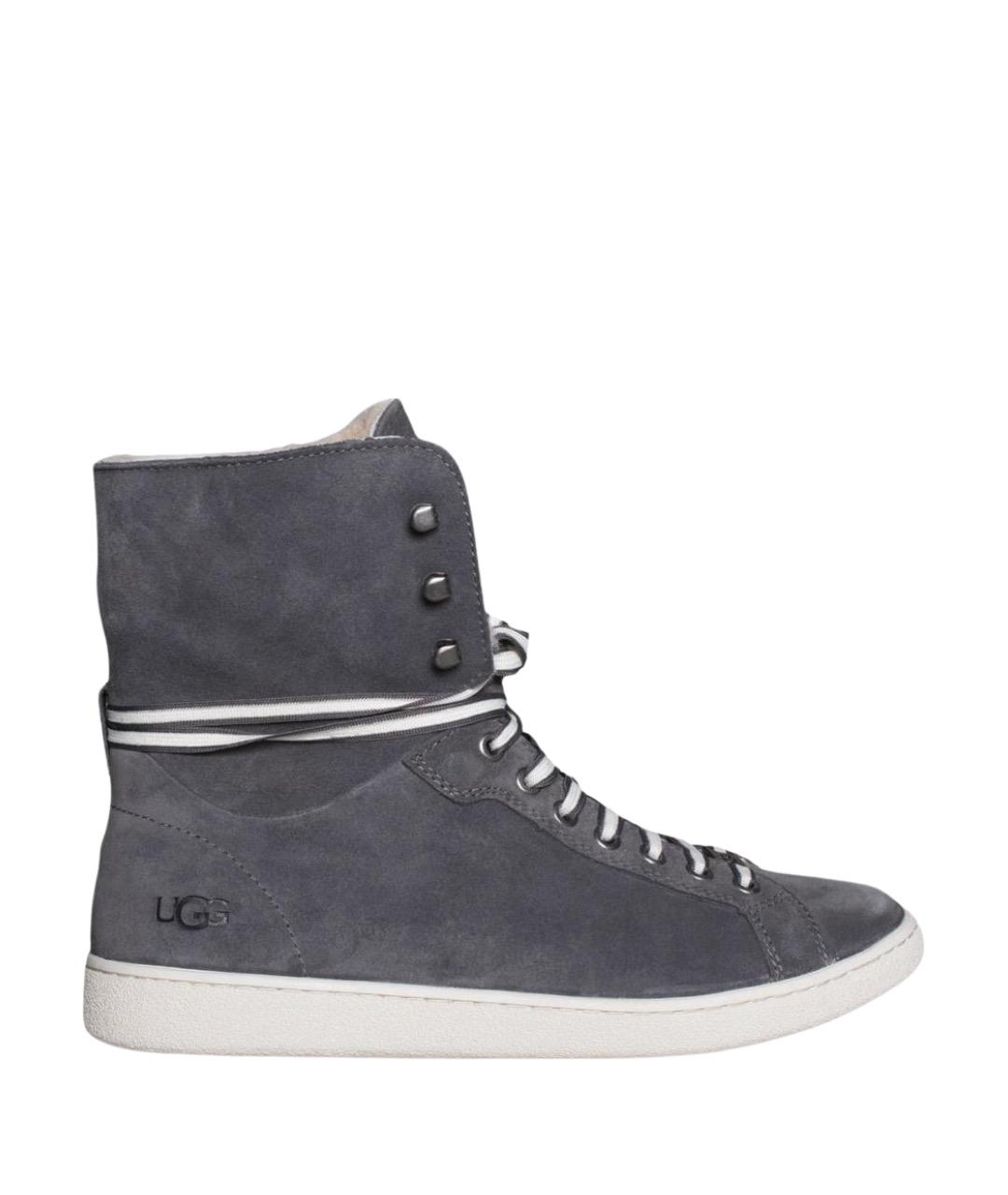 UGG AUSTRALIA Серые замшевые кеды, фото 1