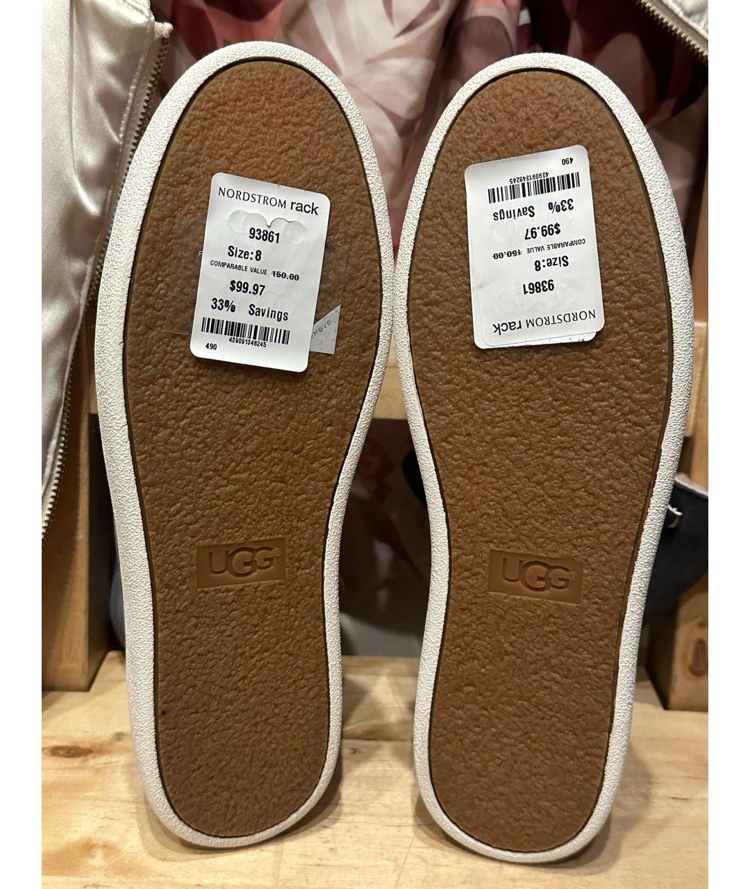 UGG AUSTRALIA Серые замшевые кеды, фото 4