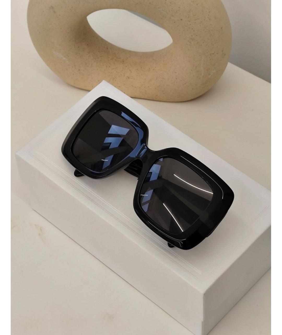 CELINE Черные пластиковые солнцезащитные очки, фото 2