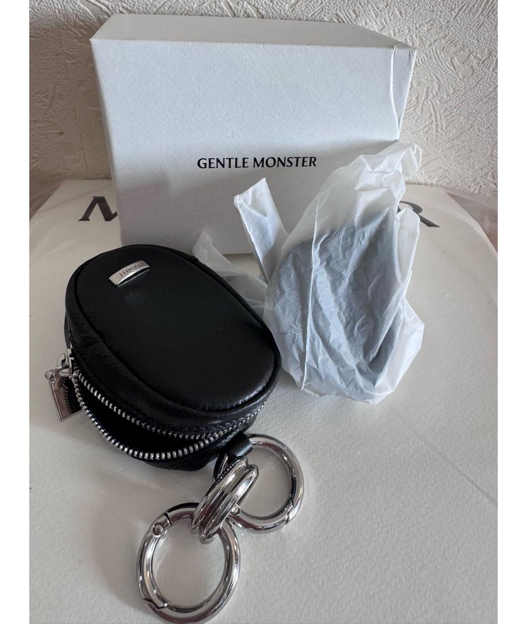 GENTLE MONSTER Черные пластиковые солнцезащитные очки, фото 6