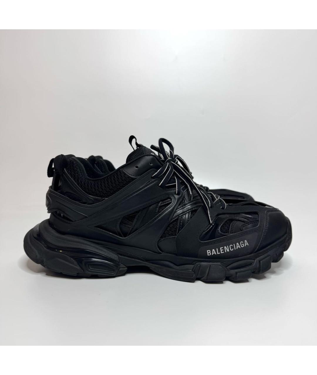 BALENCIAGA Черные текстильные кроссовки, фото 2