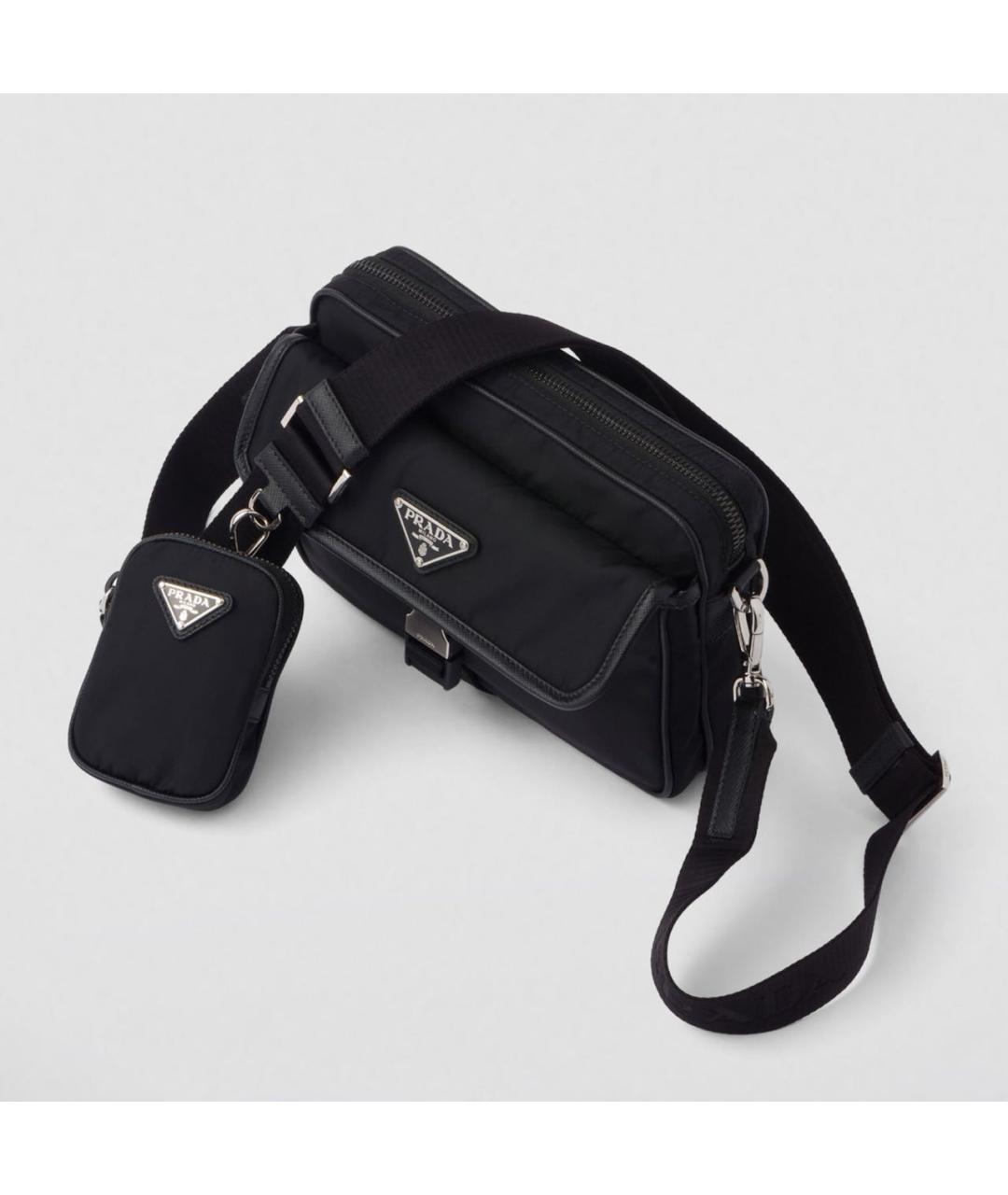 PRADA Черная сумка на плечо, фото 2