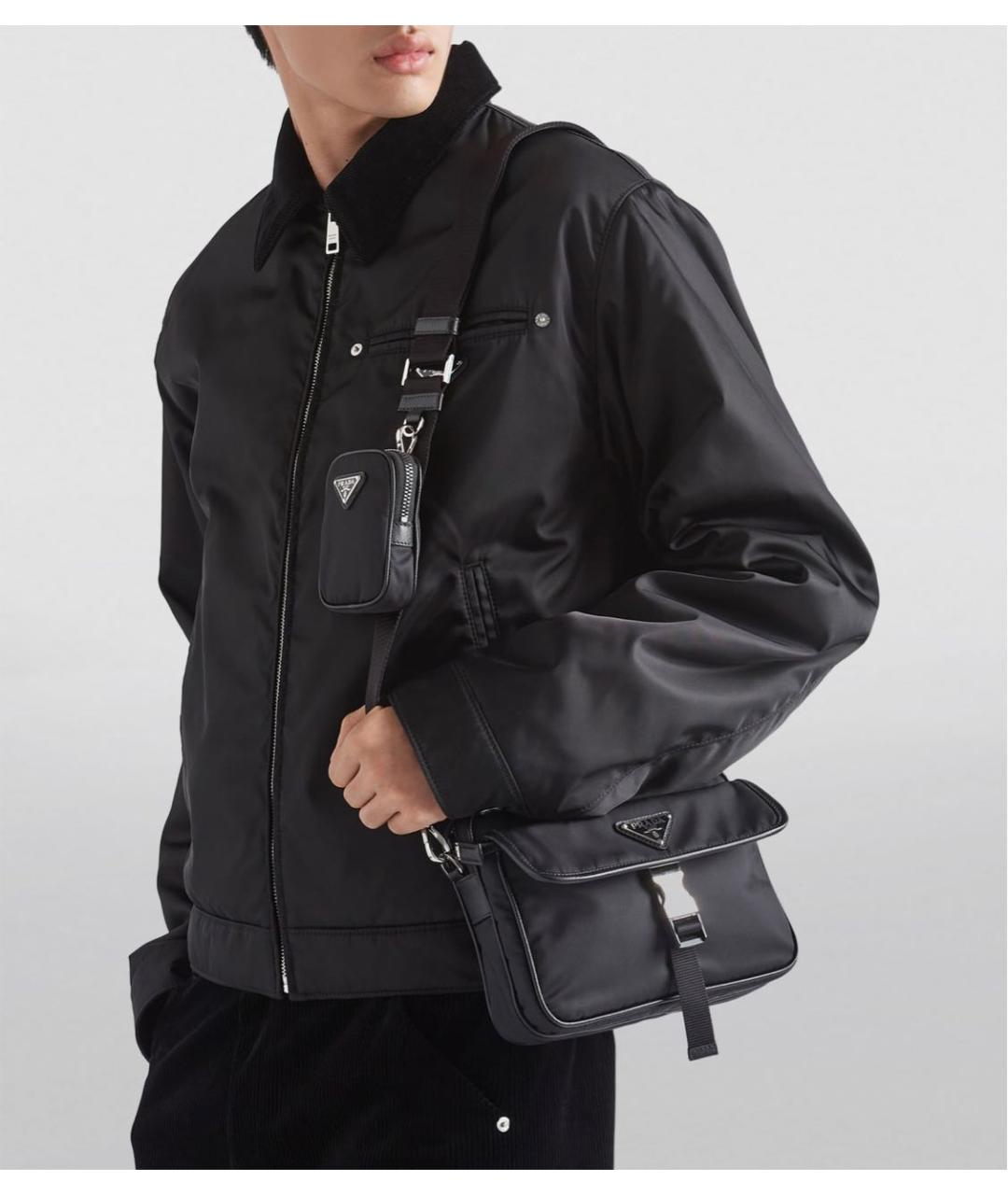 PRADA Черная сумка на плечо, фото 6