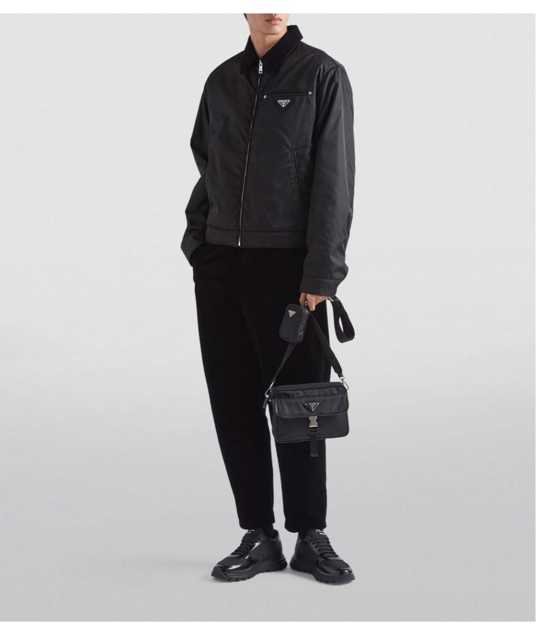 PRADA Черная сумка на плечо, фото 8