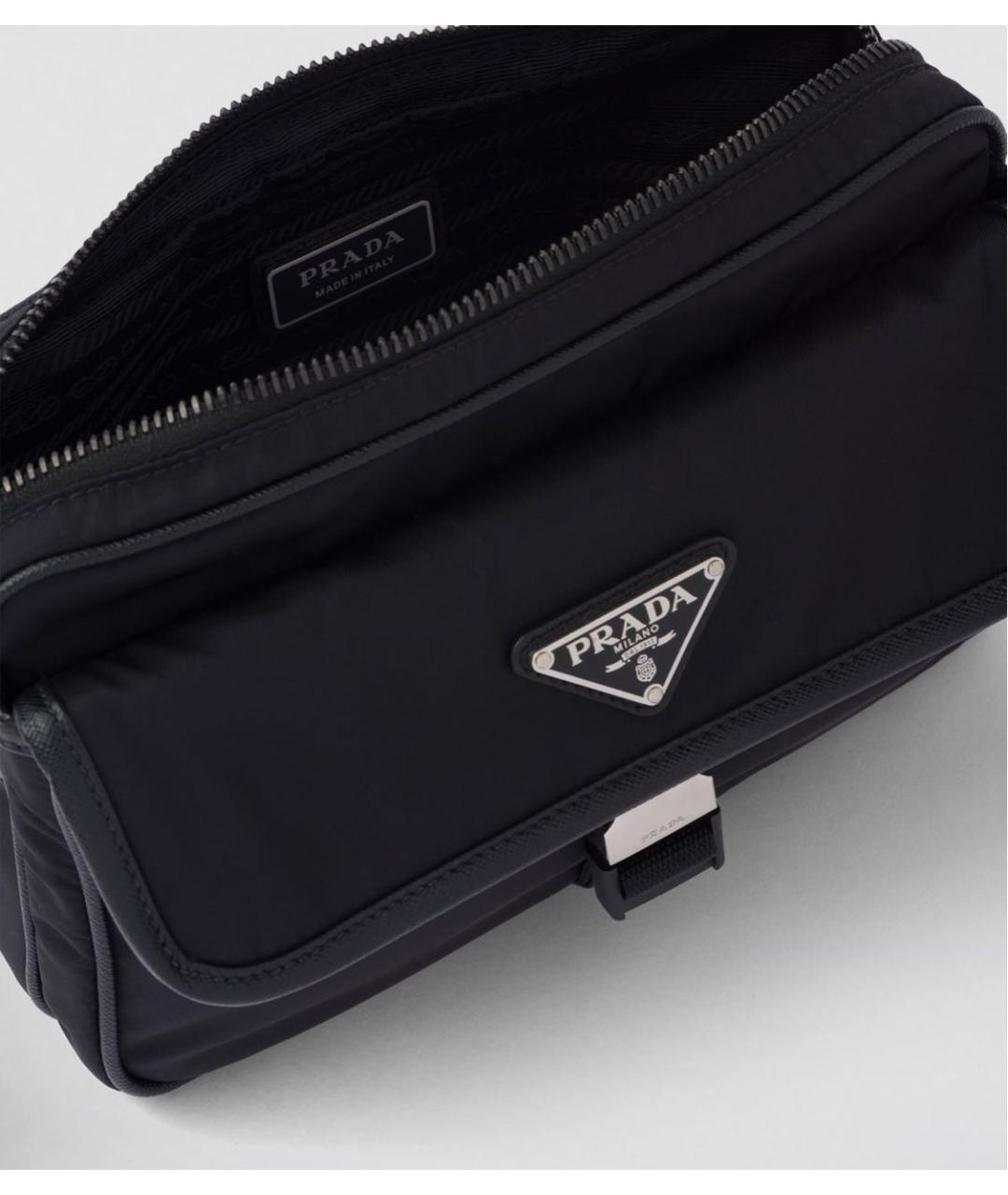 PRADA Черная сумка на плечо, фото 7