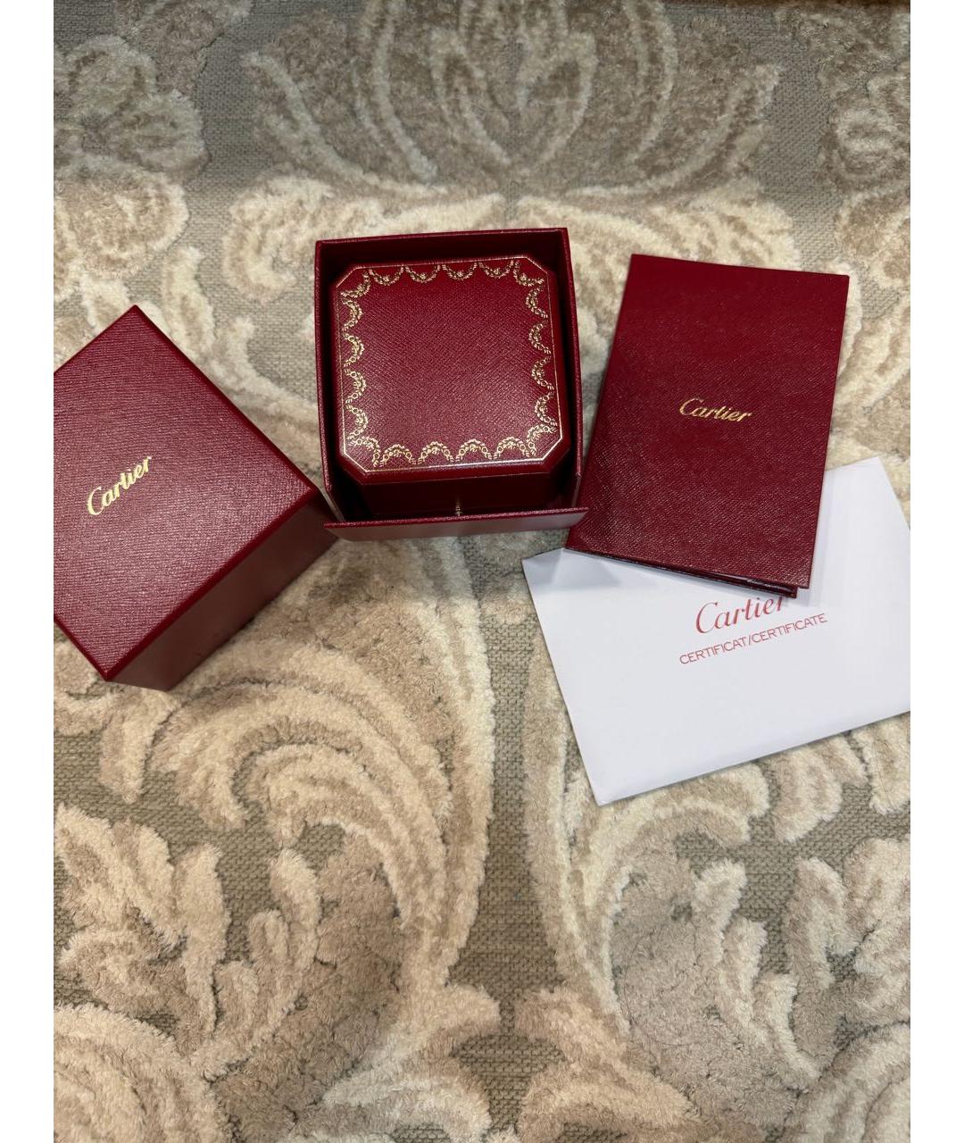 CARTIER Белое кольцо из белого золота, фото 7