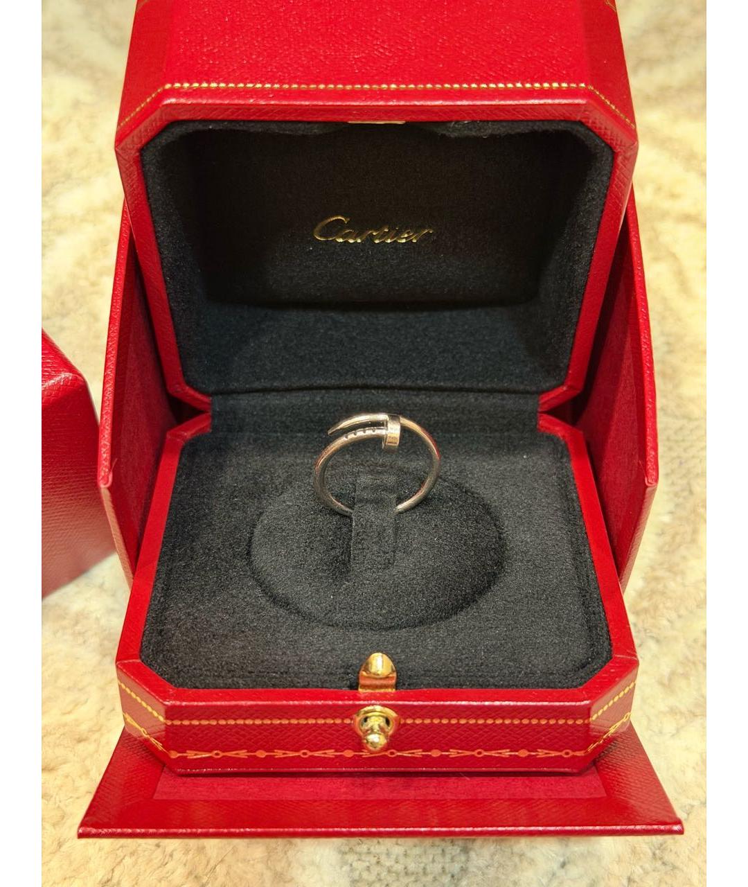 CARTIER Белое кольцо из белого золота, фото 5