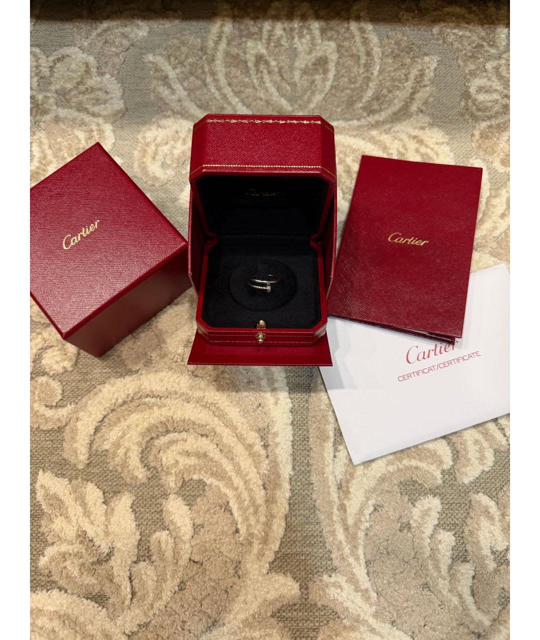 CARTIER Белое кольцо из белого золота, фото 2