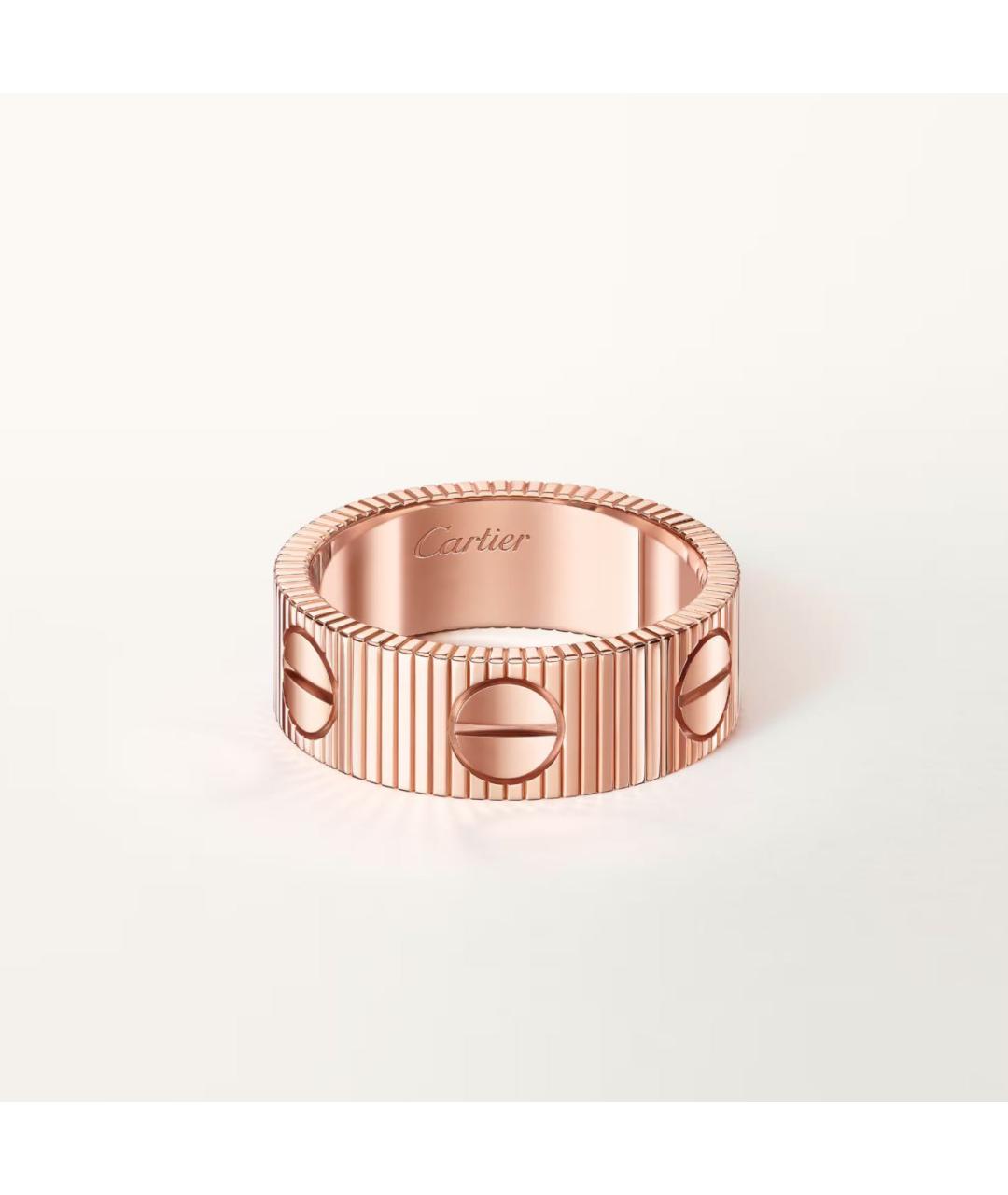 CARTIER Золотое кольцо из розового золота, фото 7