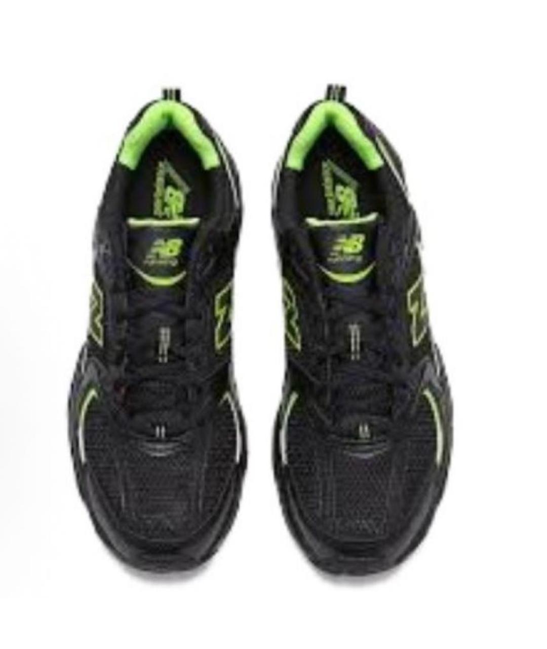 NEW BALANCE Черные текстильные низкие кроссовки / кеды, фото 2