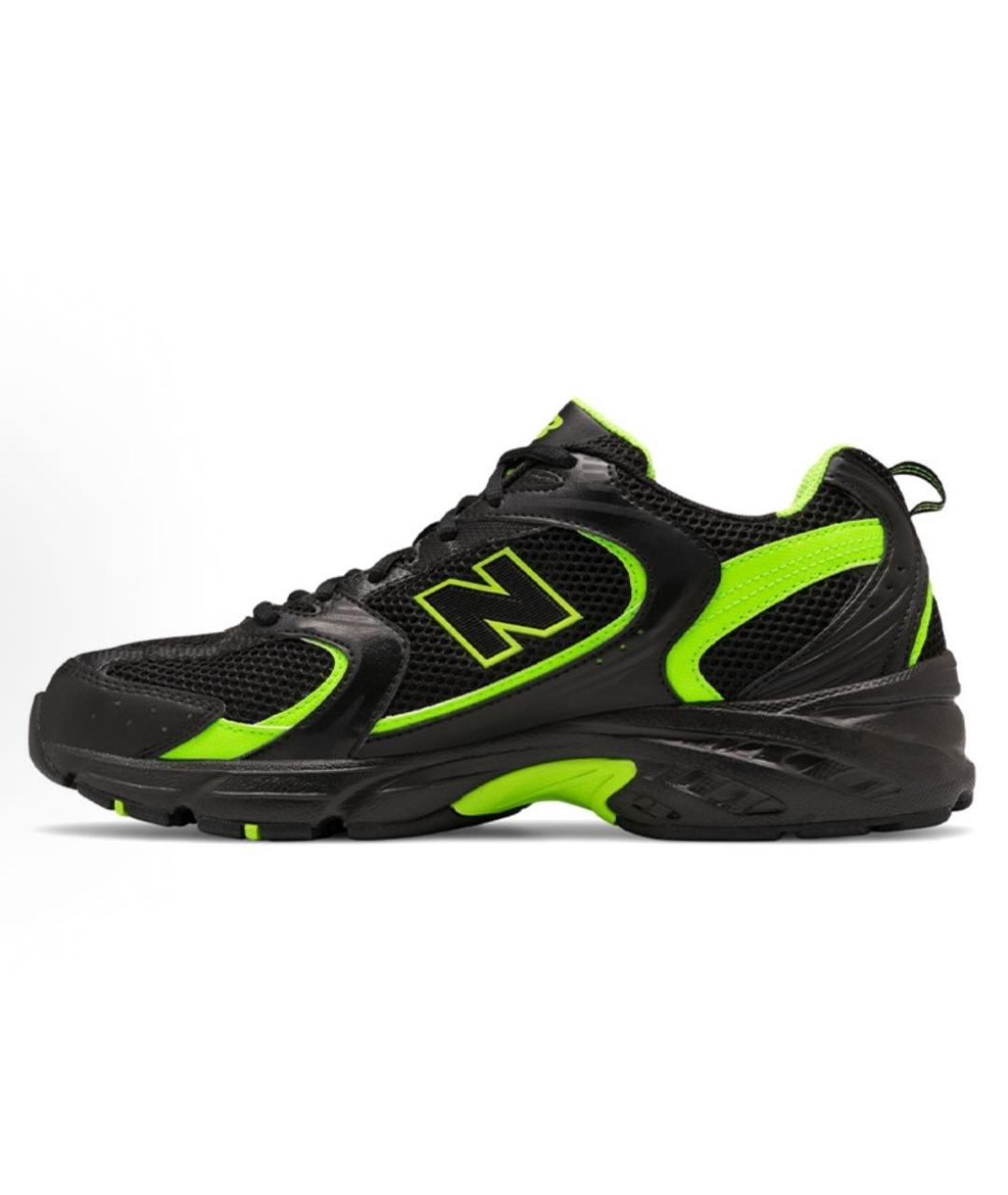 NEW BALANCE Черные текстильные низкие кроссовки / кеды, фото 6