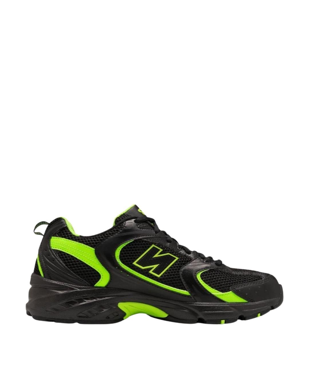 NEW BALANCE Черные текстильные низкие кроссовки / кеды, фото 1