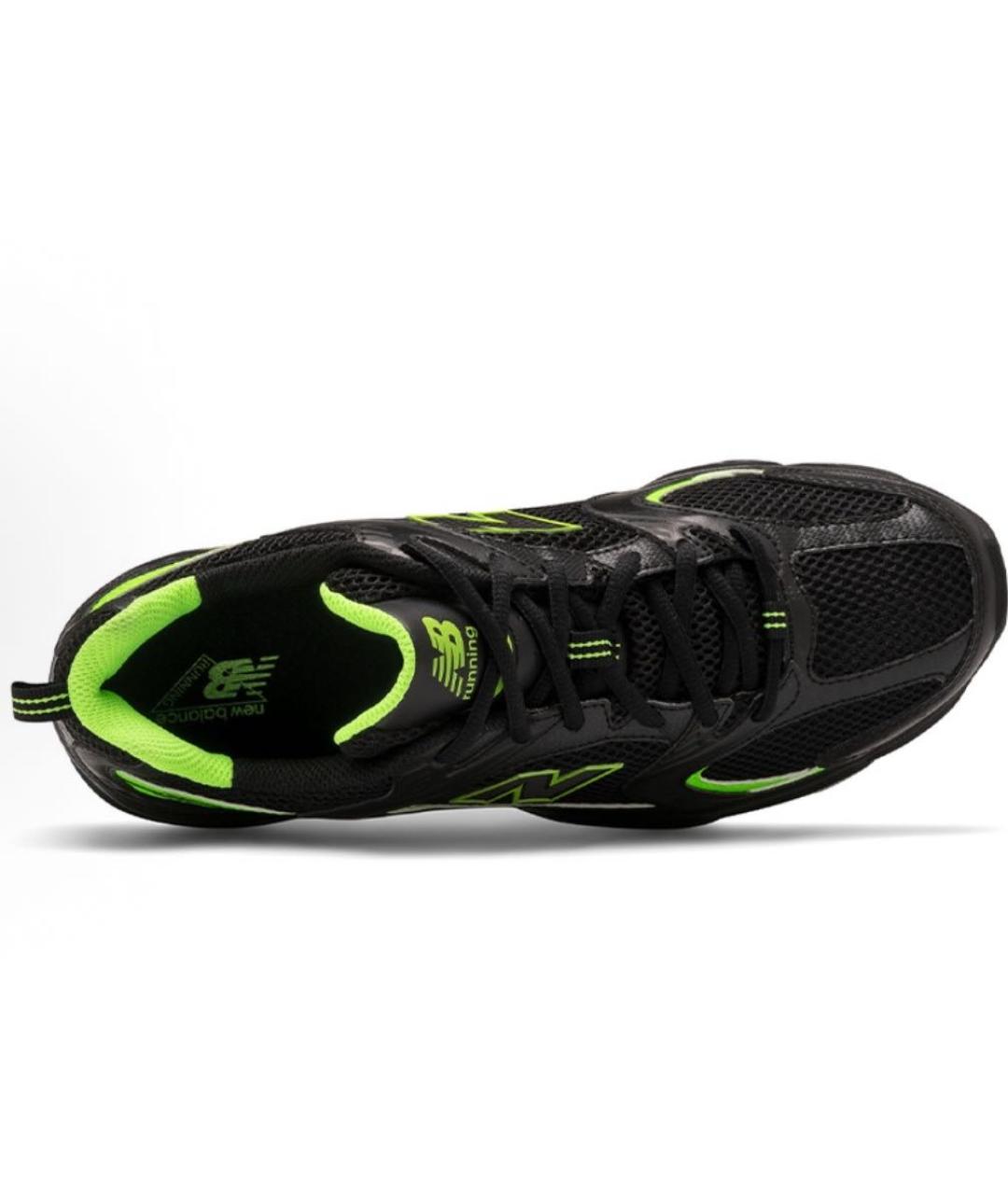 NEW BALANCE Черные текстильные низкие кроссовки / кеды, фото 4