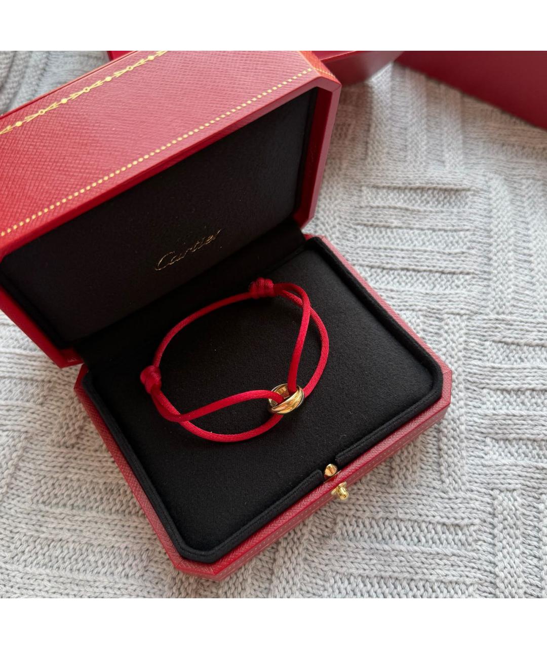 CARTIER Красный браслет из желтого золота, фото 3